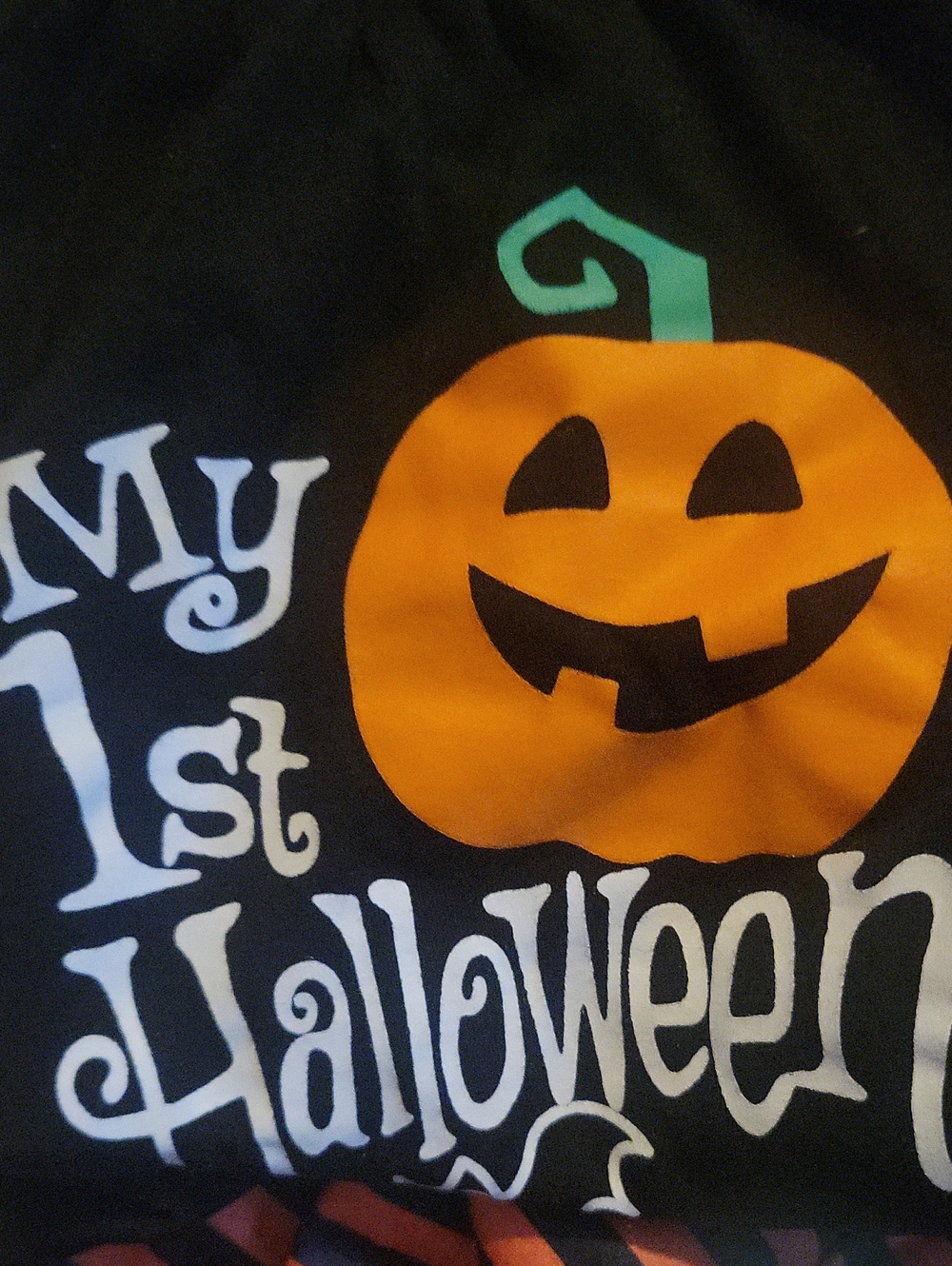 Kids Black & Orange 'My 1st Halloween' Costume Set - Picture 2 of 6